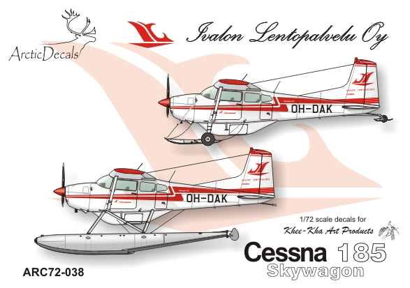 Cessna 185 (Ivalo Flying Service)  ARC72-038