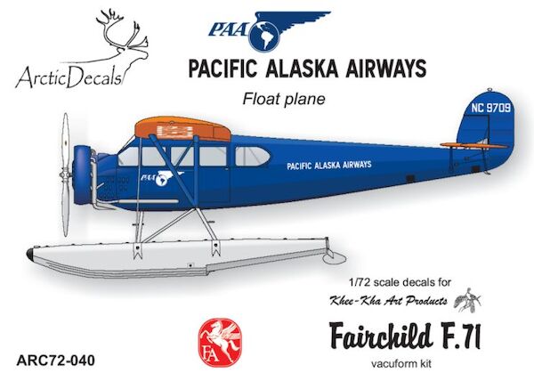 Fairchild F.71 (Pacific Alaska Airways (Floatplane) ARC72-040