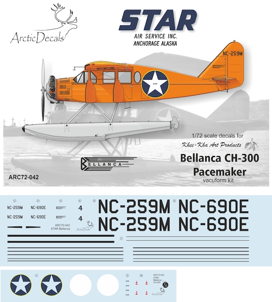 Bellanca CH300 Pacemaker (STAR Air Service Inc.) ARC72-042