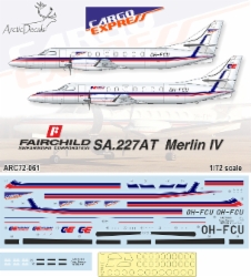 Fairchild SA227AT Merlin IV (Cargo Express)  ARC72-061