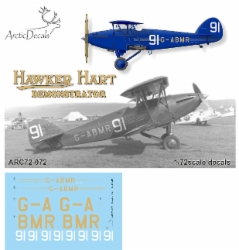 Hawker Hart II Demonstrator ('91'- G-ABMR) ARC72-072