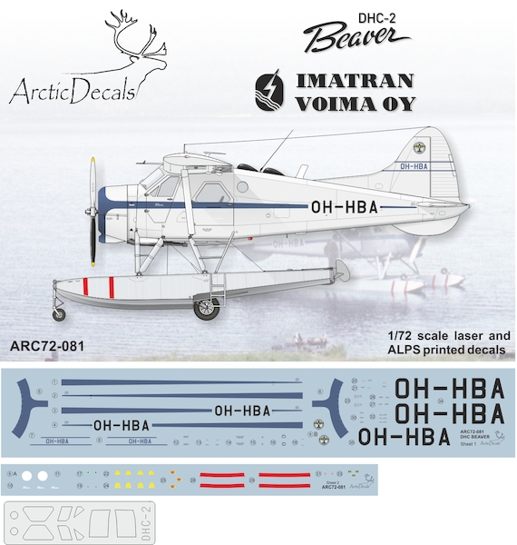 DHC2 Beaver ((Imatran Volma OY)  ARC72-081