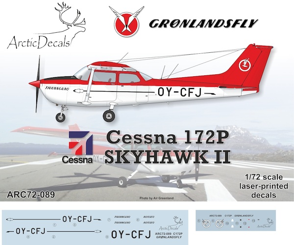 Cessna 172 Skyhawk II (Gronlandsfly)  ARC72-089
