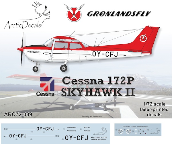 Cessna 172 Skyhawk II (Gronlandsfly) ARC72-089