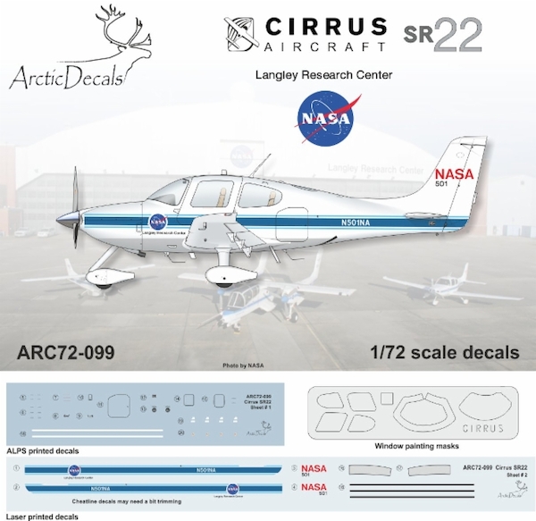 Cirrus SR22 (NASA)  ARC72-099