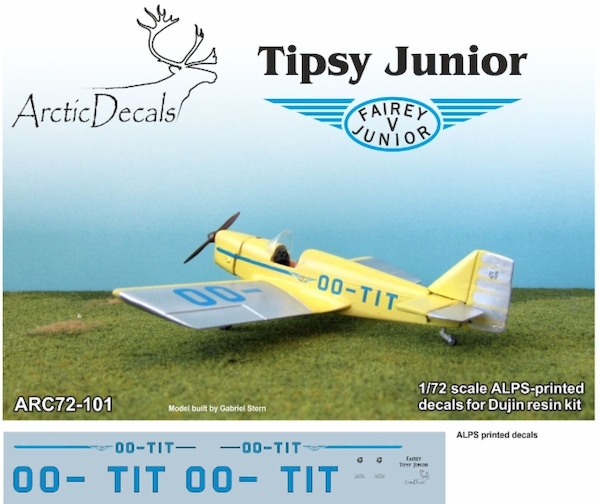 Fairey Tipsy Junior (OO-TIT) ARC72-101