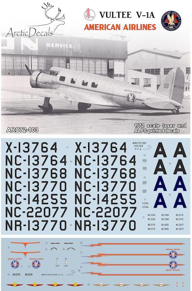 Vultee V1A (American Airlines) ARC72-103