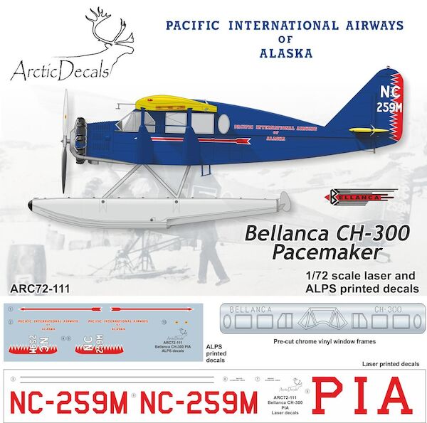 Bellanca CH-300 Pacemaker (Pacific International Airways)  ARC72-111