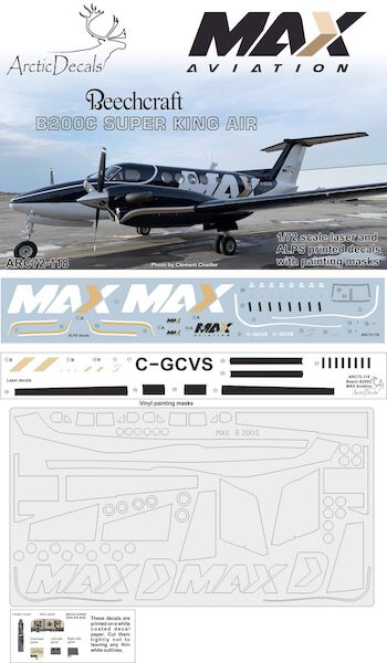 Beechcraft B200 Super King Air (MAX Aviation)  ARC72-118