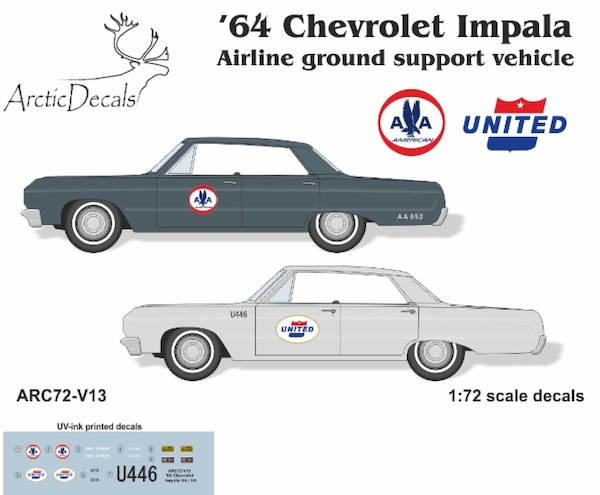 '64 Chevrolet Impala Airline ground support vehicle (MilMod) ARC72-V13