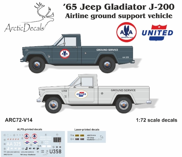 '65 Jeep Gladiator J200 Airline ground support vehicle (MilMod)  ARC72-V14