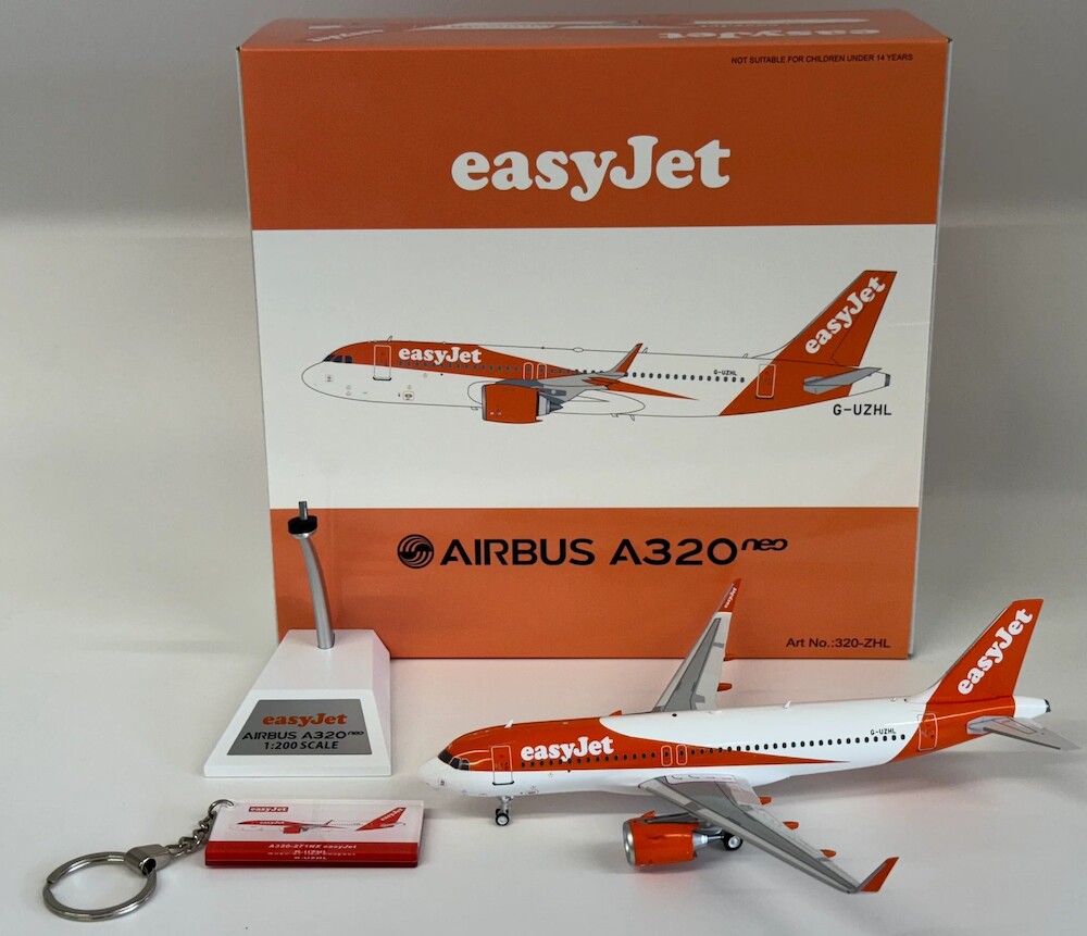 ARD200 Models 320-ZHL Airbus A320-251N Easy Jet 