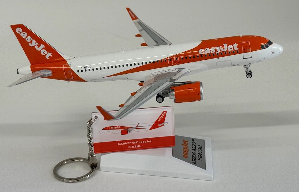 ARD200 Models 320-ZHL Airbus A320-251N Easy Jet 