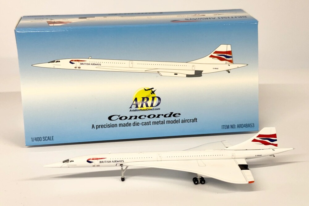 British Airways コンコルド模型 Amazon.com: 1/400 Concorde for British Airways diecast pre-Built