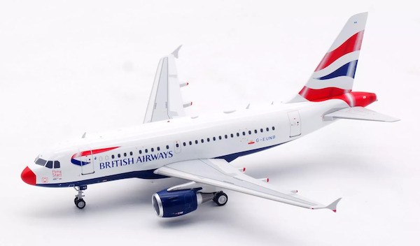 Airbus A318-112/CJ British Airways G-EUNB RED NOSE ARDBA123