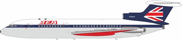 HS121 TRIDENT 1C BEA British European Airways "Speedjack Scheme" G-ARPF ARDBA51