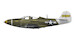 Bell P39Q/N Airacobra Reconnaissance  40013