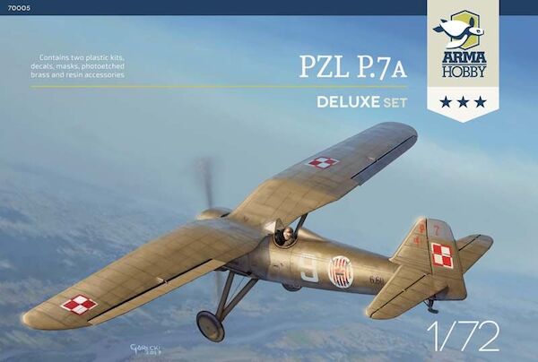 PZL P.7a (Deluxe Set) Two kits included  70005