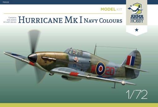 Hawker Hurricane MKI  Navy Colours  70022