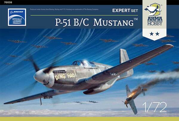 North American P51B/C Mustang Expert Set 70038