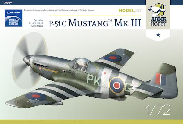 North American P51C Mustang MKIII  70039