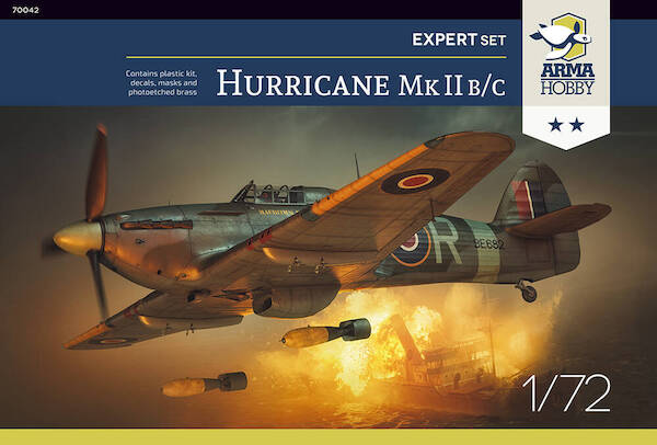 Hawker Hurricane MKIIB/C Expert Set  70042