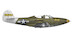 Bell P39Q/N Airacobra Reconnaissance  70058