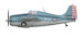 Grumman F4F-3 Wildcat  70090