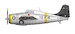 Grumman F4F-3 Wildcat Yellow Wing  70091