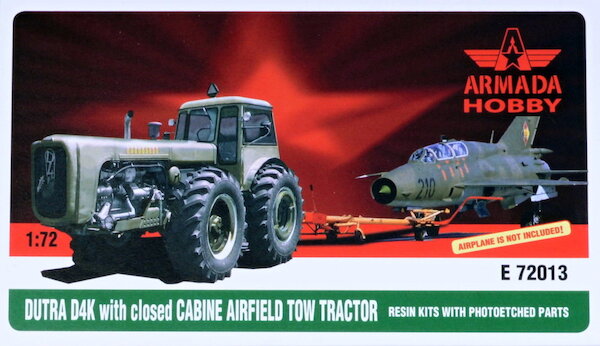 Dutra D4K Airfield Tow tractor with closed cabin E72013