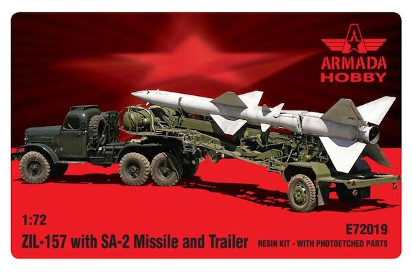 Zil-157 with SAM2 Missile & Trailer (BACK IN STOCK) E72019