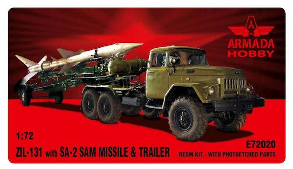 Zil-131 with SAM2 Missile & Trailer (BACK IN STOCK) E72020
