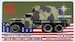 M813 5 ton truck with Low side walls and Military container ARMN72123