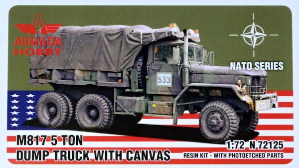M817 5 ton dumptruck with Canvas N72125