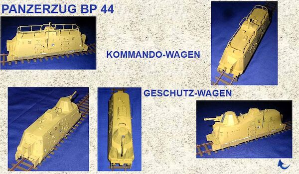Panzerzug BP44 complement set (see description below)  AR.02 EXTRA