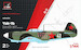 Yakovlev Yak1b Green Black Camouflage (2 kits included!) AR14310