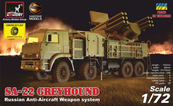 ZPRK 96K6 "Pantsir-C1" (SA-22 Greyhound), Russian AA weapon system  72401