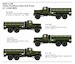 KrAZ-255B Soviet era heavy duty 6-6 truck with Cargo body 72450