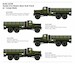 KrAZ-255B Soviet era heavy duty 6-6 truck with Cargo body 72450