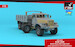 KrAZ-255B Soviet era heavy duty 6-6 truck with Cargo body  72450