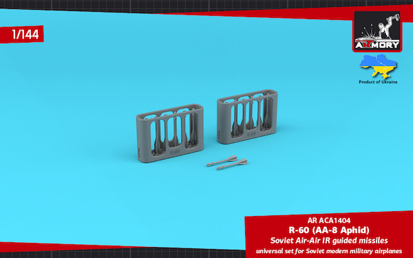 R60 (AA-8 Aphid) Air to Air IR guided Missiles (12x)  AR ACA14404