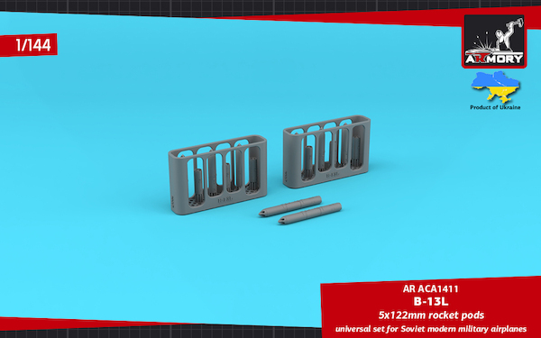 B13L Soviet 5x 122mm Heavy Rocket pods (4x) AR ACA14411