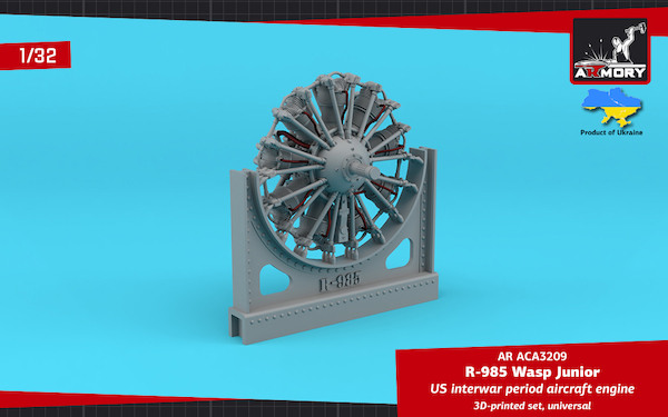Wright R985 Wasp Junior US interwar engine AR ACA3209