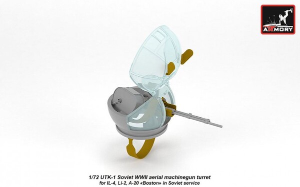 UTK1 Soviet machine gun turret for IL4, Li2, A20 Boston  AR ACA7272