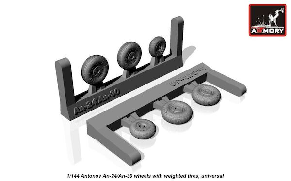 Antonov AN24/AN30 wheel set AR AW14003
