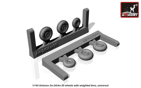 Antonov AN24/AN30 wheel set  AR AW14003