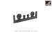 Mil Mi6 "Hook" wheel set - weighted- AR AW14009