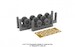 B36 Peacemaker wheel set - weighted- (Hobbycraft but may fit forthcoming Roden kit too)) AR AW14301