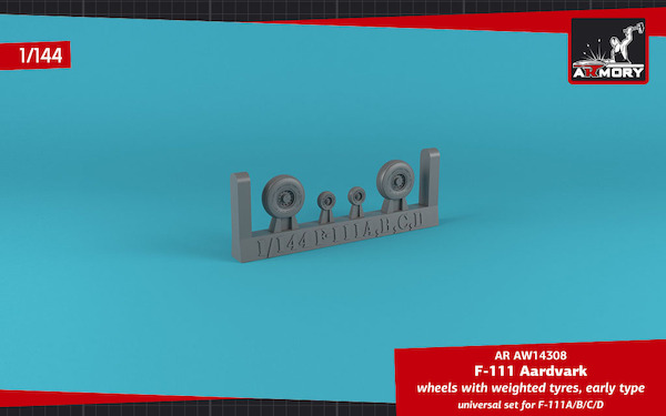 F111A/B/C/D  Wheels with weighted tires  AR AW14308