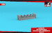 Lockheed SR71A Blackbird wheels with weighted tires - Early AR AW14326